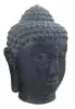 Product image 3 of the product “Buddha head, 100cm height, cast stone, hollow, handcrafted & coloured 100 cm”